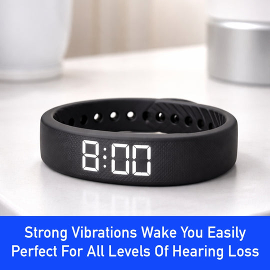 Wake Band Vibrating Alarm Clock - Header