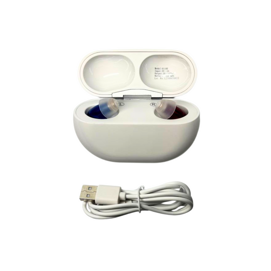 Extra Charging Case & Cable (Micron Pro Hearing Aids)